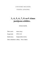 Konspekts 'Starptautiskās tiesības', 1.