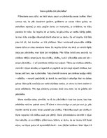 Eseja 'Atbilde uz jautājumu "Vai es gribētu būt pārcilvēks?"', 1.