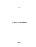 Konspekts 'Tiesību normu klasifikācija', 1.