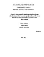 Konspekts 'Finanšu instrumenti, naudas un kapitāla tirgus', 1.