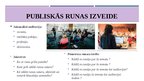Prezentācija 'Publiskā runa, runas mākslas kompetences', 3.