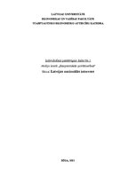 Referāts 'Latvijas nacionālās intereses', 1.