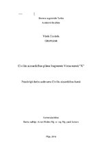 Konspekts 'Civilās aizardzības plāna fragments viesu namā "X"', 1.