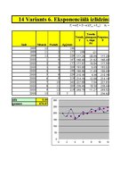 Konspekts 'Eksponenciālā izlīdzināšana ar diviem parametriem (Brauna modelis)', 1.
