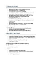 Konspekts 'Savrupinājumi, divdabja teiciens, vispārinātājvārds, iespraudumi un paskaidrojoš', 1.