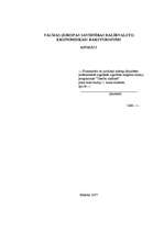 Konspekts 'Vācijas ekonomiskais raksturojums', 1.