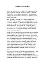 Eseja 'Cilvēks - Visuma bērns', 1.