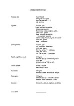 Paraugs 'Curriculum Vitae ', 1.