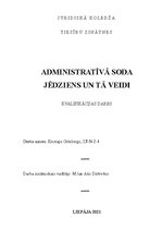 Diplomdarbs 'Administratīvā soda jēdziens un tā veidi', 56.