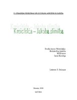 Referāts 'Kreicfelda - Jakoba slimība', 1.