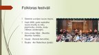 Prezentācija 'Lietuviešu tradicionālā mūzika', 9.