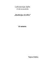 Paraugs 'Civilā aizsardzība', 1.