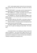 Eseja 'Book Review "Alice's Adventures in Wonderland"', 5.