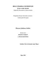 Konspekts 'Finanšu jēdziens un būtība', 1.