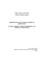 Konspekts 'Mūsdienu modernās ideoloģijas un to ietekme uz valsts politiku', 1.