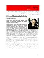 Referāts 'Reklāmas "tēva" Deivida Makkenzija Ogilvija biogrāfija un spilgtākie izteicieni ', 1.