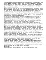 Eseja 'Inherent Evil in "Lord of the Flies".', 1.