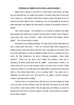 Eseja 'Pārdomas par Regīnas Ezeras stāstu "Saules atspulgs”', 1.