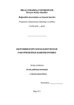 Konspekts 'Ekonomiskās situācijas raksturotāji. Pamatproblēmas makroekonomikā', 1.
