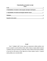 Referāts 'Nodarbinātība un bezdarbs Latvijā', 1.
