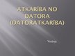 Prezentācija 'Atkarība no datora', 1.
