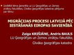 Paraugs 'Ģeogrāfiska pētījuma modelis. Latvijas iedzīvotāju emigrācija uz Rietumeiropu pē', 16.