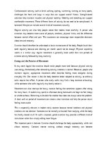 Eseja 'The benefits of daily exercise', 2.