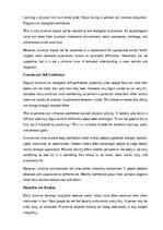 Eseja 'The benefits of daily exercise', 5.