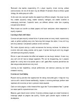 Eseja 'The benefits of daily exercise', 8.