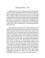 Eseja 'Radio ASV 1920.-1940.', 1.