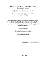 Konspekts 'Ekonomiskās sistēmas', 1.