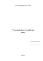 Referāts 'Tūrisma attīstības vēsture Latvijā', 1.