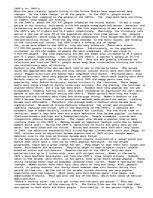 Eseja 'This Essay, "1920s vs 1960s", Written in ABAB Frmat, Deals with the Comparison o', 1.