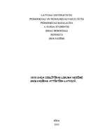 Referāts '1919.gada izglītības likuma nozīme skolvadības attīstībā Latvijā', 1.