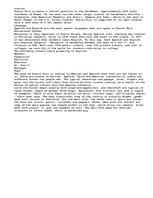 Eseja 'This Is Information on Puerto Rico', 1.