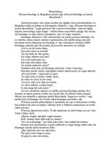 Eseja 'Gundega A.Brigaderes pasaku lugā "Princese Gundega un karalis Brusubārda"', 1.