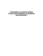 Referāts 'Finansēšana ar aizņemto kapitālu. Finanšu tirgus tendences un tā ietekme uzņēmēj', 1.