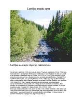 Konspekts 'Latvijas mazās upes', 1.