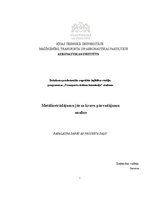 Diplomdarbs 'Metālizstrādājumu jūras kravu pārvadājumu analīze', 1.