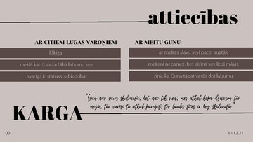 Prezentācija 'Lugas "Sidraba šķidrauts" Kargas tēla raksturojums', 9.