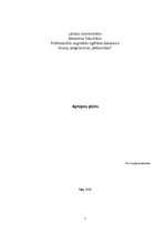 Prakses atskaite 'Lielais aprūpes plāns', 1.