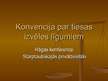 Prezentācija 'Hāgas konferences 2005.gada 30.jūnija Konvencija par tiesas izvēles līgumiem', 1.