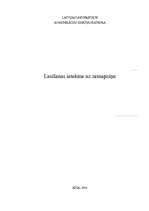 Eseja 'Lasīšanas ietekme uz zemapziņu', 1.