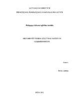 Eseja 'Pedagogu trūkums izglītības iestādēs', 1.