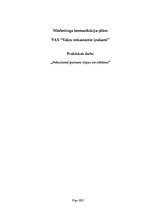 Referāts 'Mārketinga komunikāciju plāns VAS "Valsts nekustamie īpašumi"', 1.