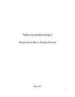 Referāts 'Eiropas Savienība un Eiropas Padome', 1.