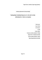 Referāts 'Nepilngadīgo kriminālpārkāpumi Latvijā salīdzinājumā ar Lietuvu un Igauniju', 1.