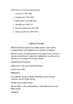 Konspekts 'Galvenie kari, kas skāra Latvijas teritoriju', 1.