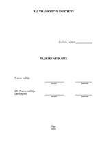 Prakses atskaite 'Autortiesības, intelektuālais īpašums', 1.