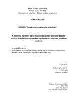 Konspekts 'Apvienoto nāciju organizācijas uzbūve un nozīme pasaules politikā, cilvēktiesību', 1.